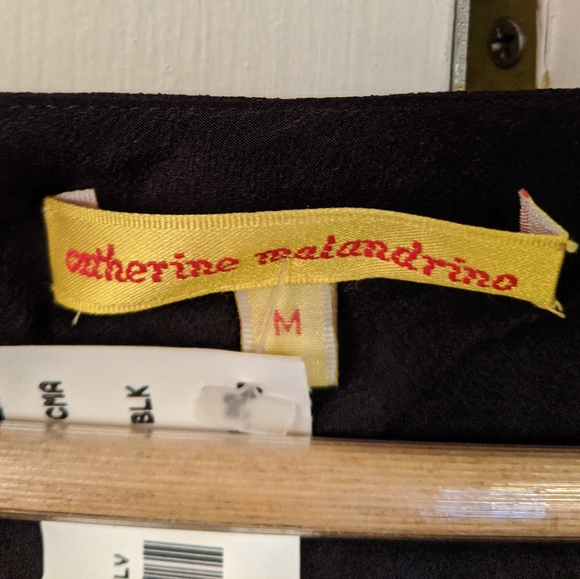 Catherine Malandrino Embroidered Silk Top NWT - Picture 5 of 6